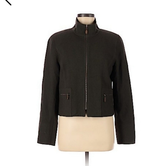 Doncaster Wool Blend Zip Jacket 8 - Picture 1 of 10